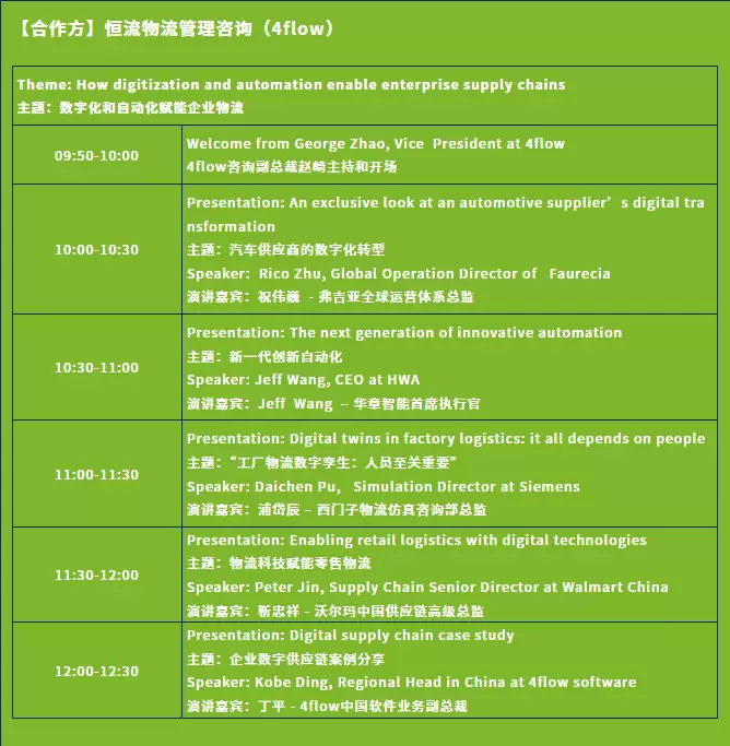 【倒计时5天】2024亚洲物流展（上海）CeMAT ASIA：论坛议程全揭秘，邀您共赴物流智造前沿盛宴！