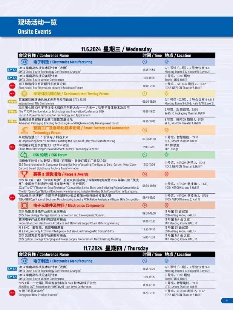 【倒计时4天】2024亚洲电子展（深圳）参观指南：一文掌握展会全貌，五大展区、40+论坛活动不容错过！